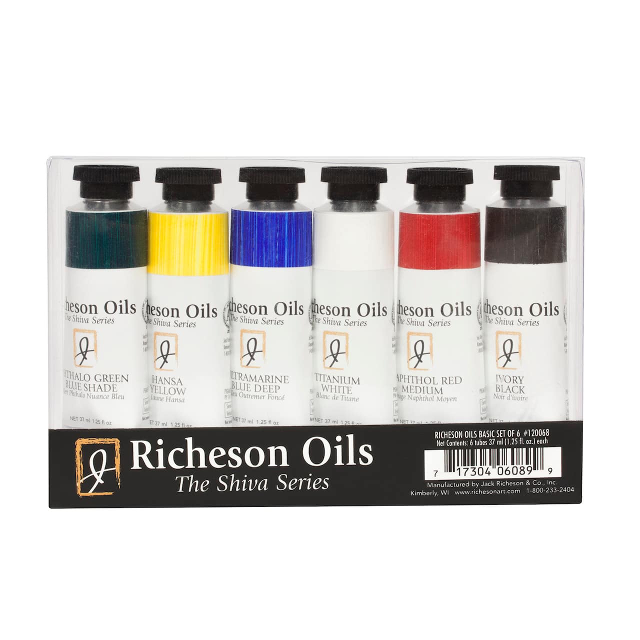 Richeson Oils Basic Signature® Shiva Series Oil Paint Set